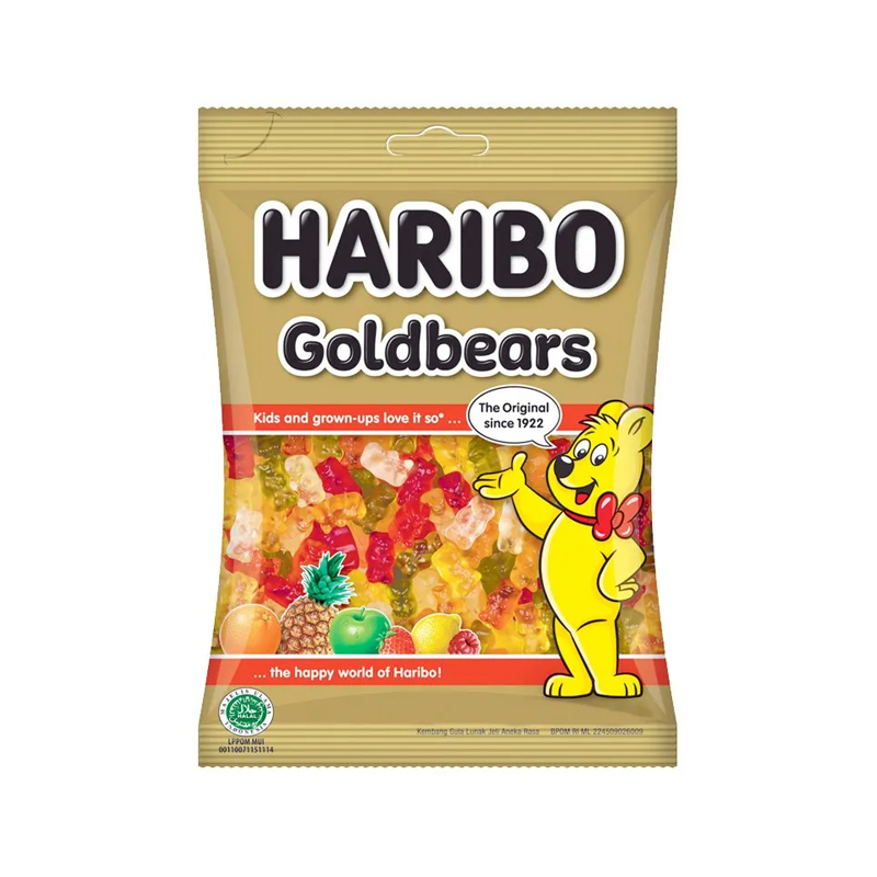 HARIBO JELLY GOLD BEARS 160GM