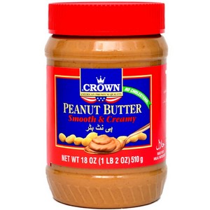 CROWN PEANUT BUTTER SMOOTH&CREAM 510GM