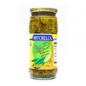 MITCHELLS PICKLE GREEN CHILLI 340GM