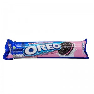 OREO BISCUIT STRAWBERRY CREME 119.6GM IMP