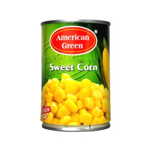 AMERICAN GREEN SWEET CORN 400GM