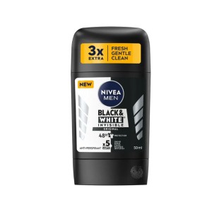 NIVEA MEN DEO STICK BLACK& WHITE 50ML