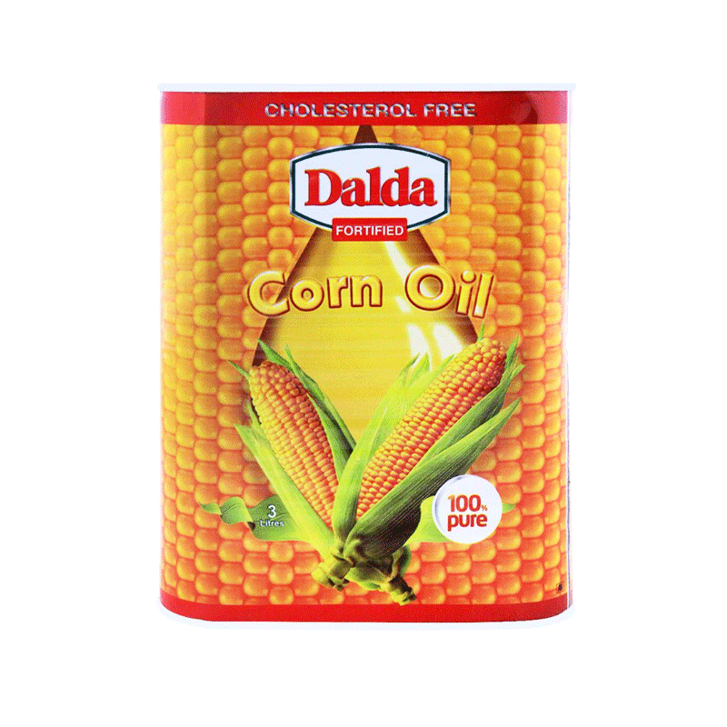 DALDA CORN OIL 3 LTR TIN