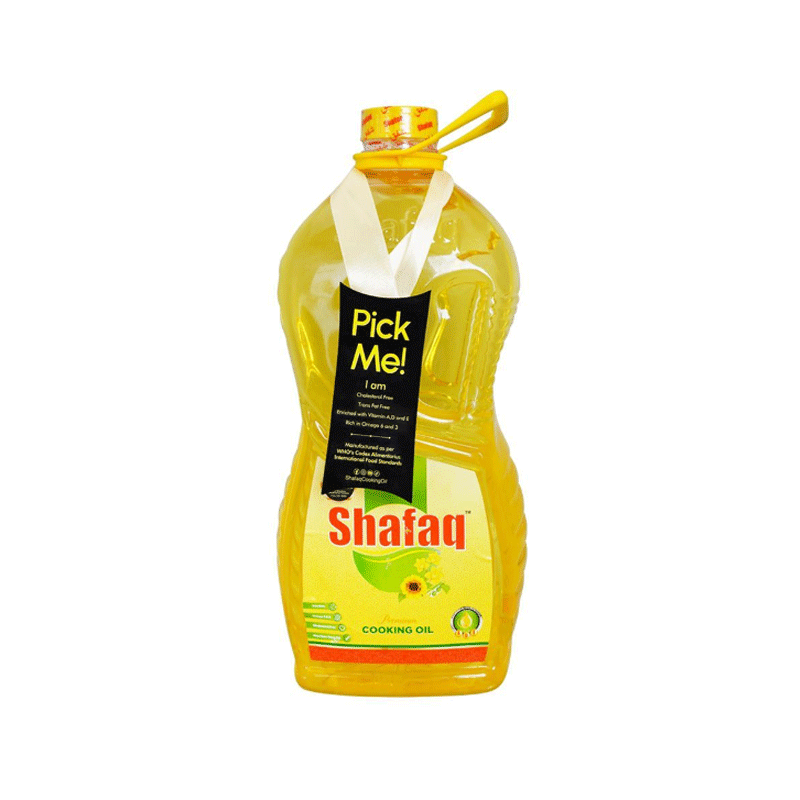 SHAFAQ COOKING OIL 3LTR BTL