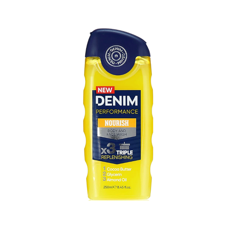 DENIM SHOWER GEL NOURISH 250ML