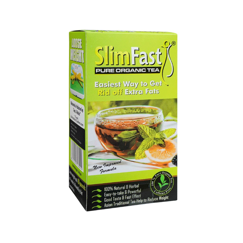 SLIM FAST PURE ORGANIC TEA 90GM