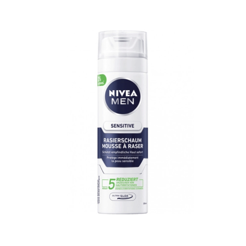 NIVEA SHAVING FOAM SENSITIVE 200ML