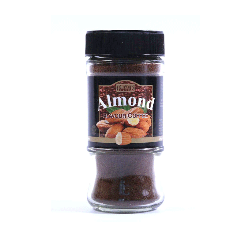 PRIVATE CLUB COFFEE ALMOND 50GM
