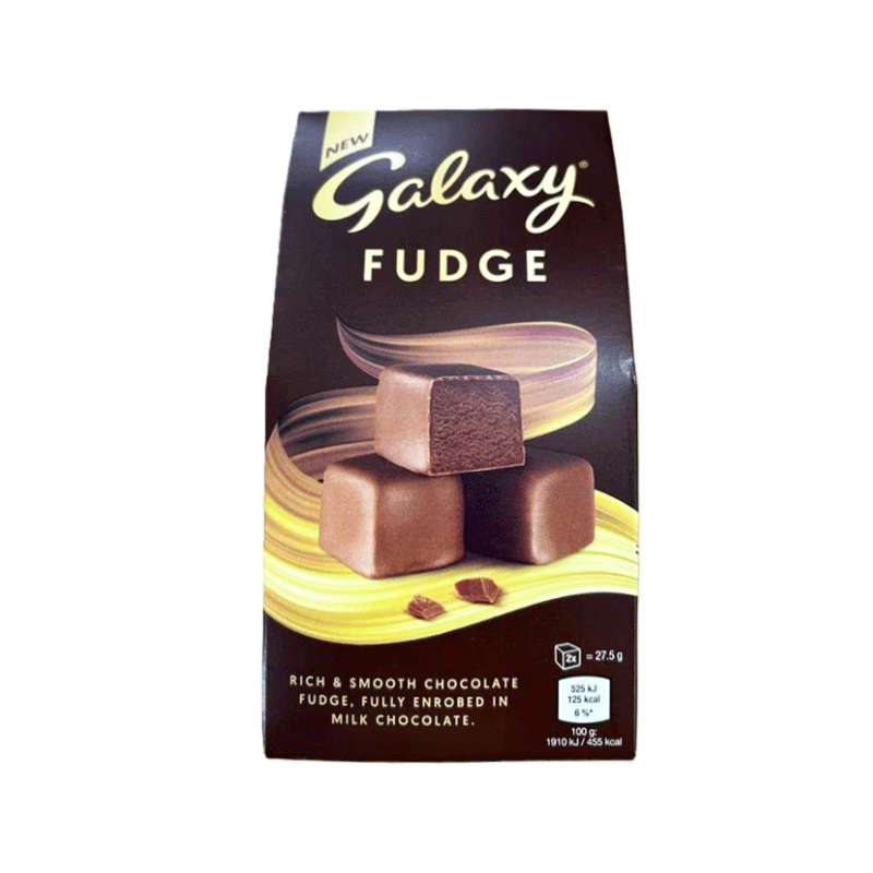 GALAXY CHOCOLATE FUDGE 110GM BOX