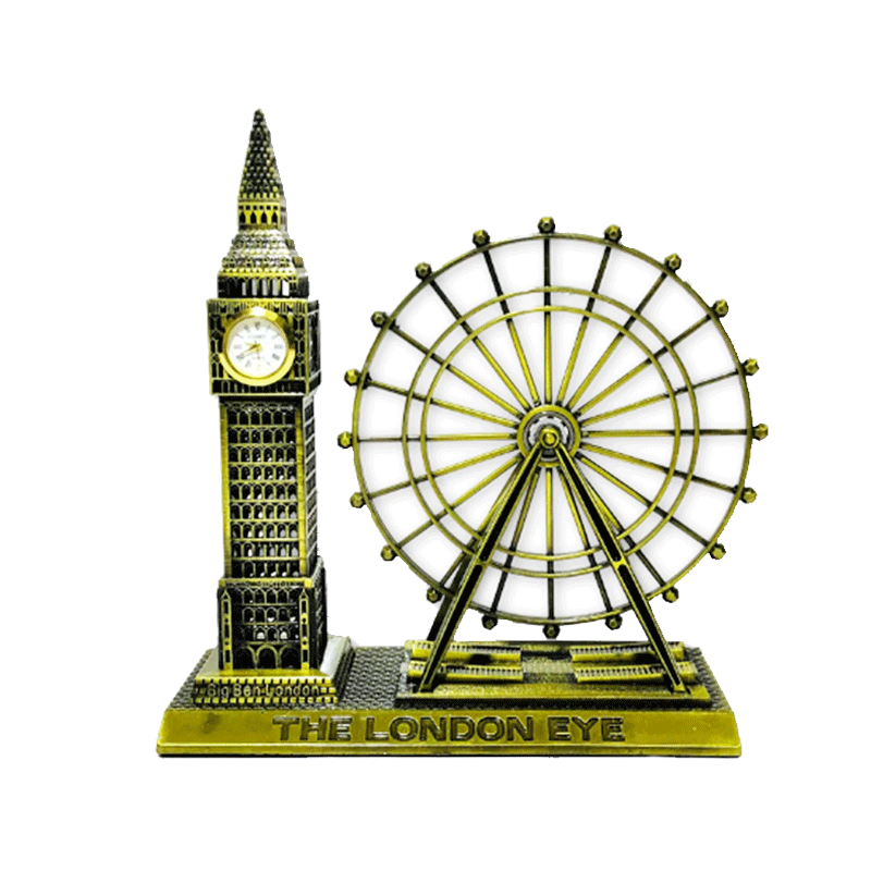 METAL LONDON EYE WITH WATCH TOWER 2IN1 81-27