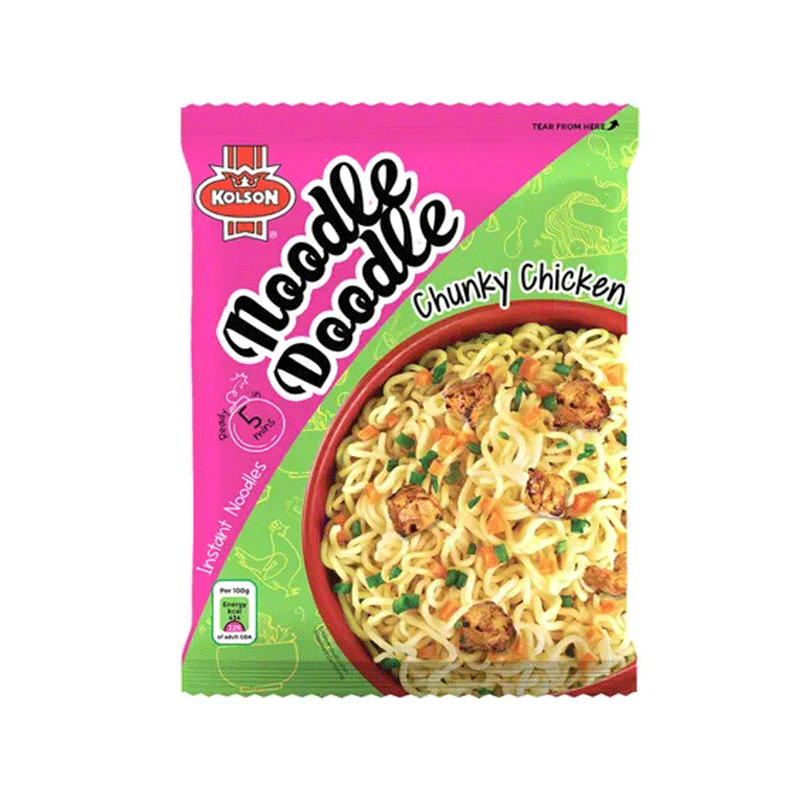KOLSON NOODLES CHUNKY CHICKEN 68GM
