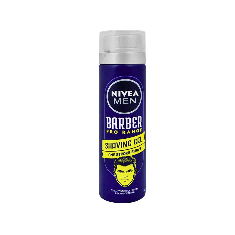 NIVEA MEN BARBER SHAVING GEL 200ML