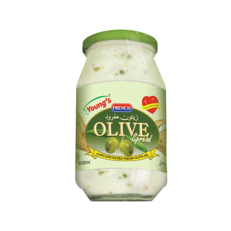 YOUNG`S FRENCH OLIVE SPREAD BOTTLE 300ML