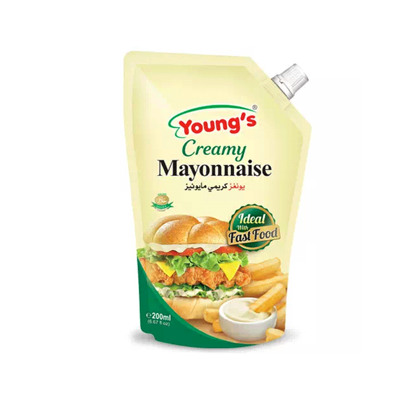 YOUNG`S CREAMY & SALAD MAYONNAISE 200ML