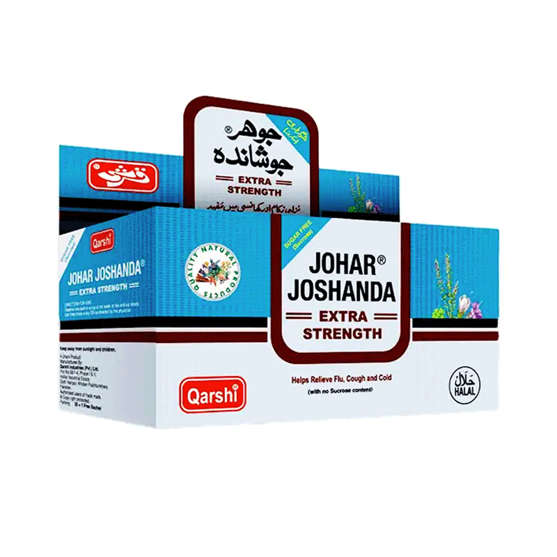 QARSHI JOHAR JOSHANDA SUGAR FREE 30'S BOX