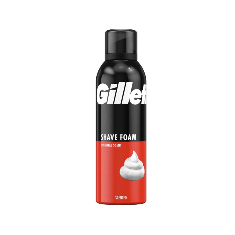 GILLETTE SHAVE FOAM REGULAR SCENT 200ML