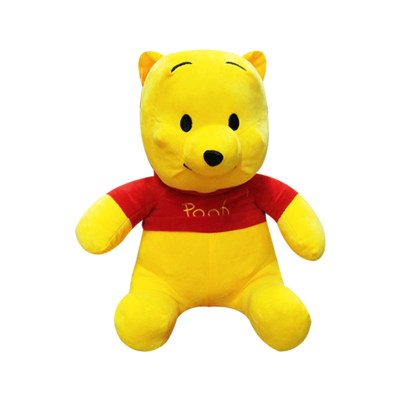 STUFF TOY POOH WITH JACKET 55CM