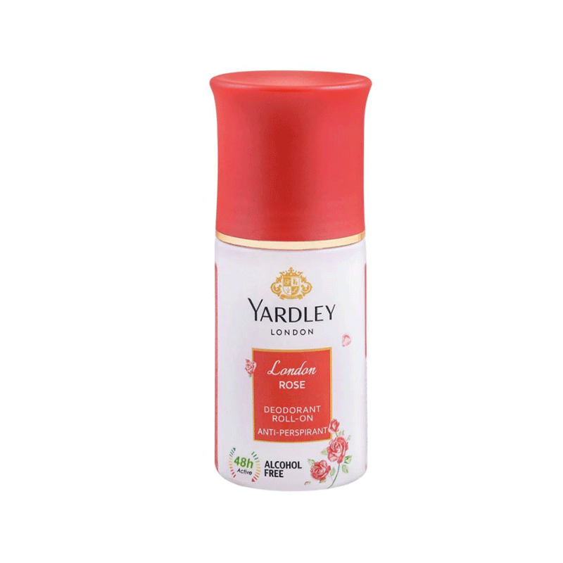 YARDLEY ROLL ON LONDON ROSE 50ML