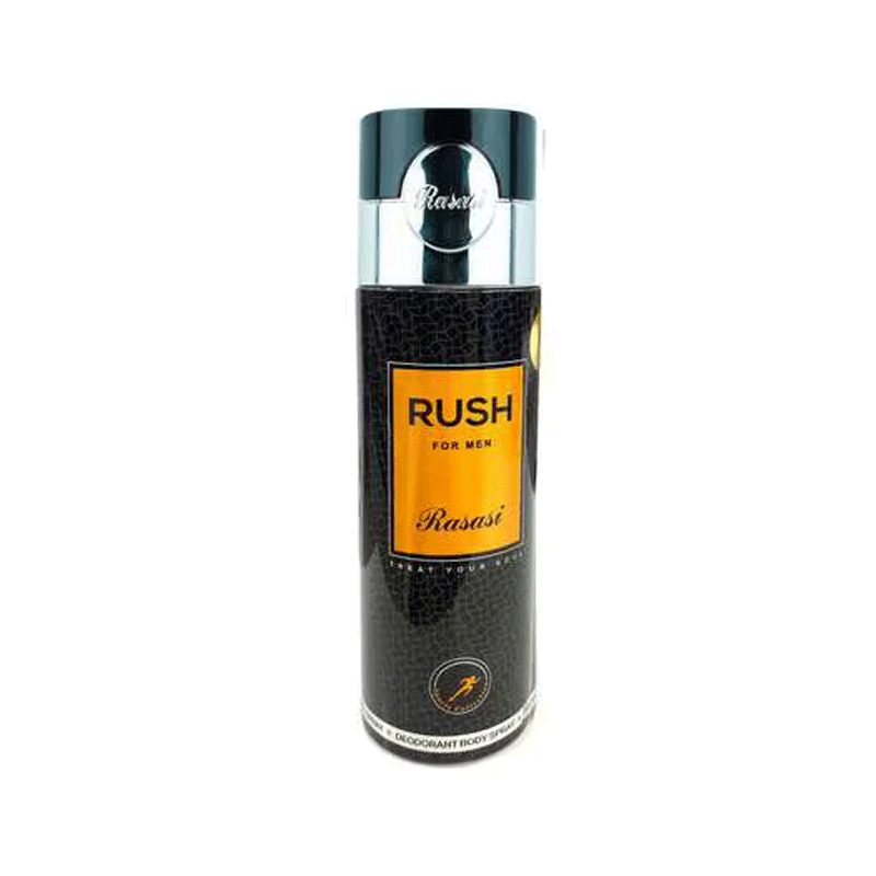 RASASI RUSH FOR MEN DEODORANT 200ML