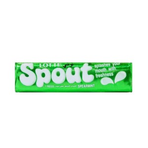 LOTTE SPOUT CHEWING GUM SPEARMINT