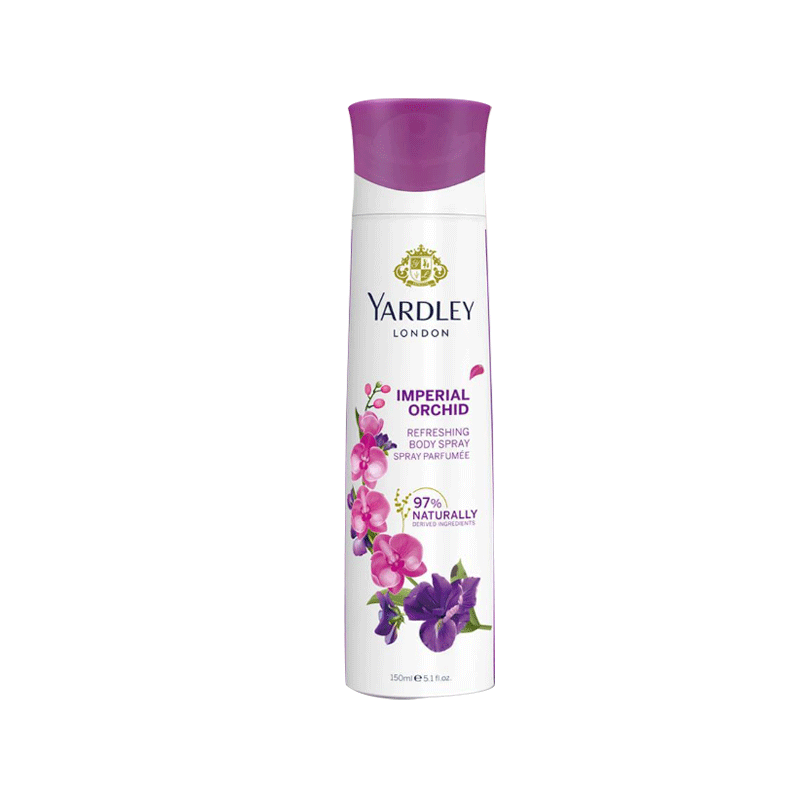 YARDLEY BODY SPRAY IMPERIAL ORCHID 150ML
