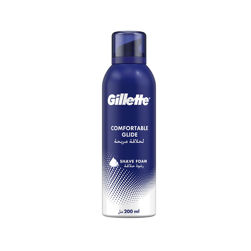 GILLETTE SHAVE FOAM COMFORTABLE GLIDE 200ML