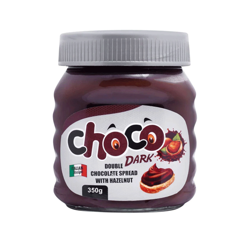 CHOCO DARK DOUBLE CHOCOLATE SPREAD 350GM