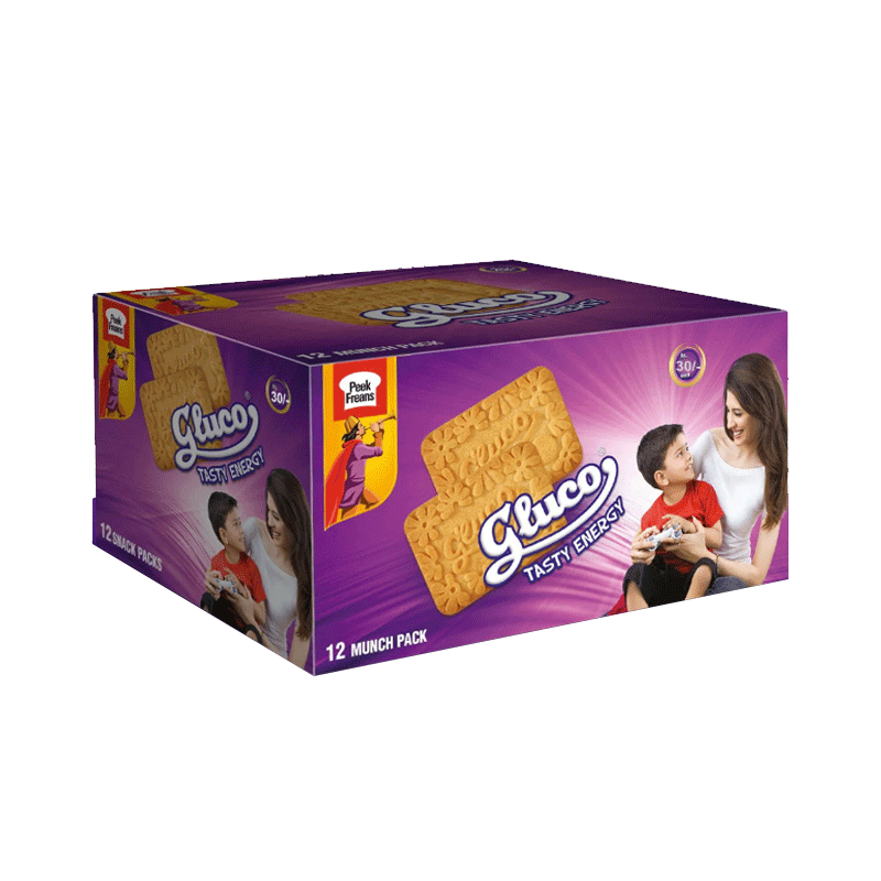 PEEK FREANS GLUCO BISCUITS MUNCH PACK 12PCS