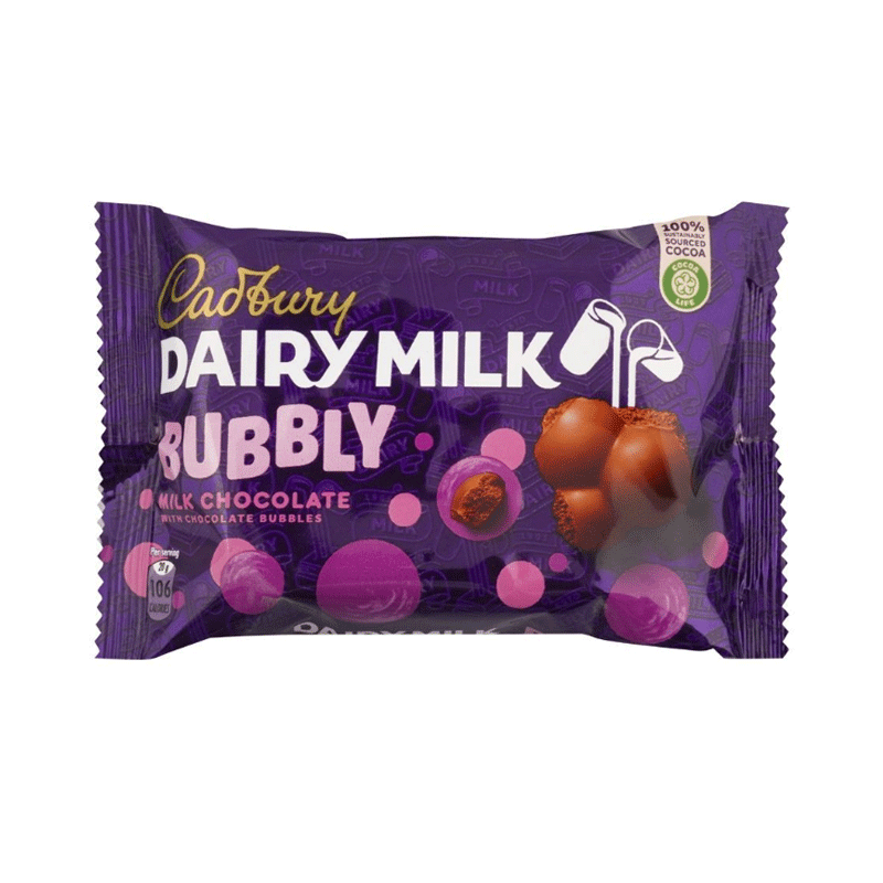 CADBURY DAIRYMILK BUBBLY 40GM