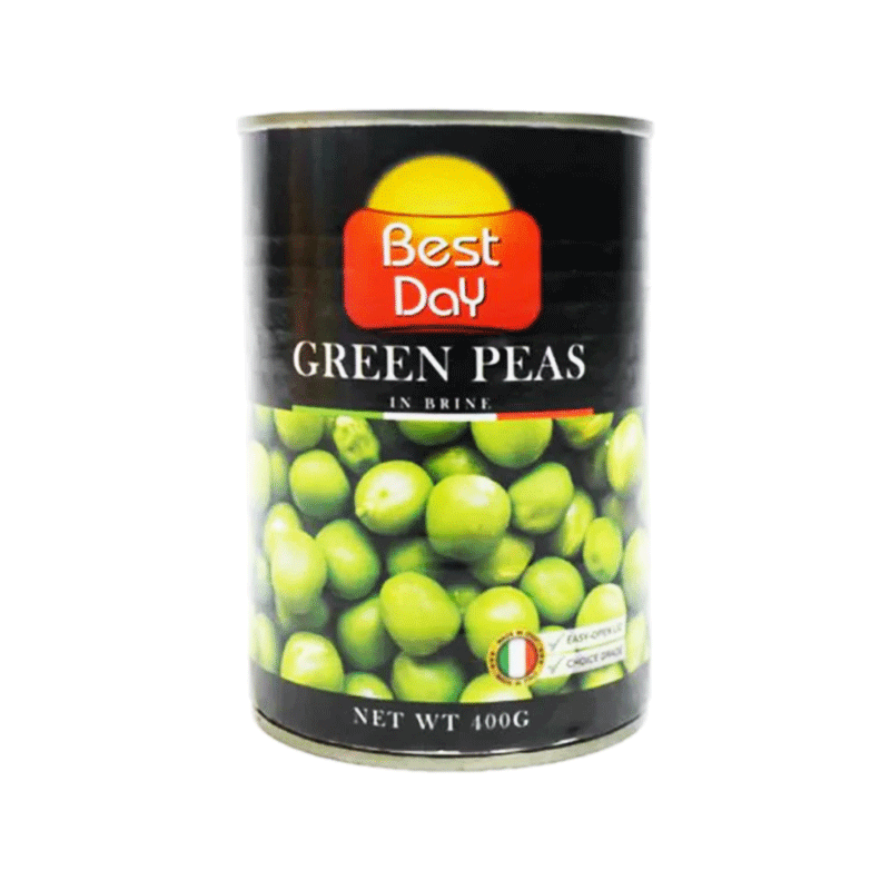 BEST DAY GREEN PEAS 400GM
