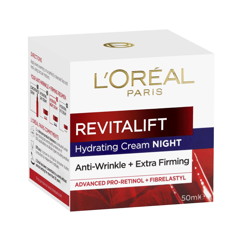 LOREAL REVITALIFT NIGHT CREAM 50ML