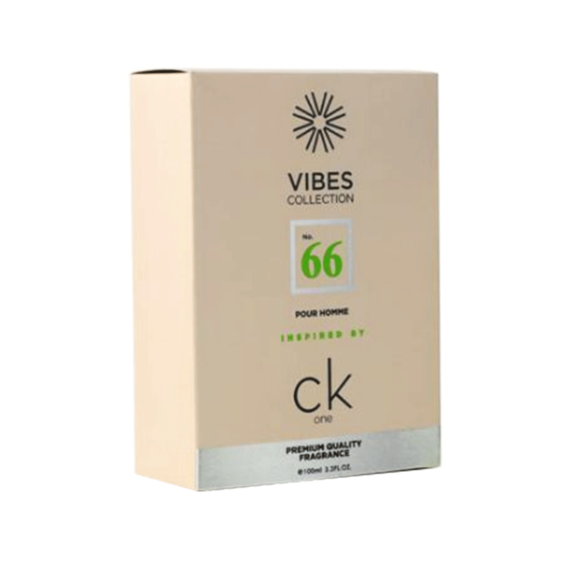 VIBES COLLECTION PERFUME NO.66 FOR MEN 100ML