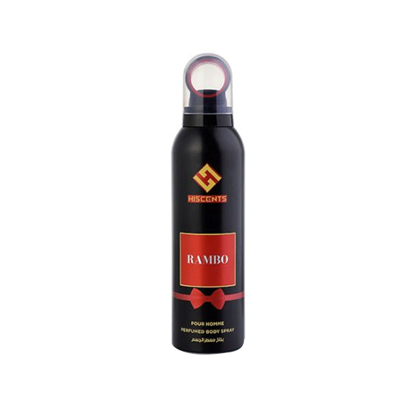 HISCENTS RAMBO PERFUME BODY SPRAY 200ML
