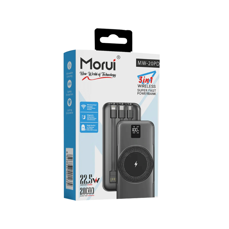 MORUI MW20 WIRELESS 20000 MAH
