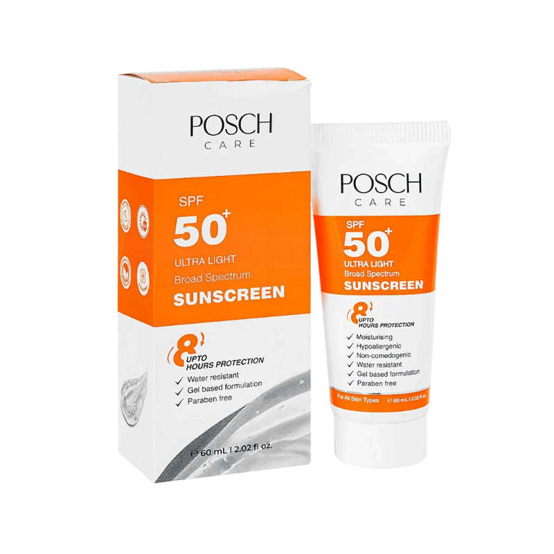 POSCH CARE SPF 50+ ULTRALIGHT SUNBLOCK 60ML