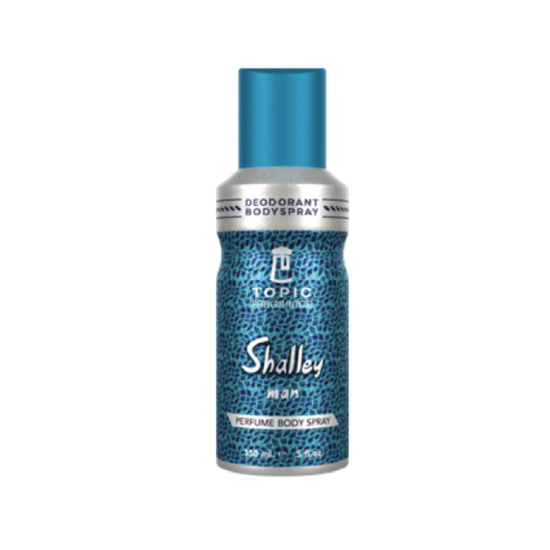 TOPIC BODY SPRAY SHALLEY MAN 150ML