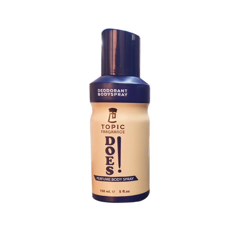 TOPIC BODY SPRAY DOES 150ML