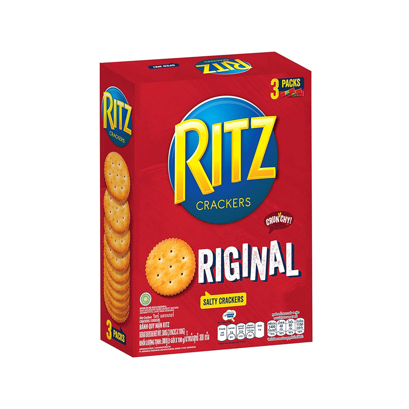 RITZ CRACKERS BOX 300GM