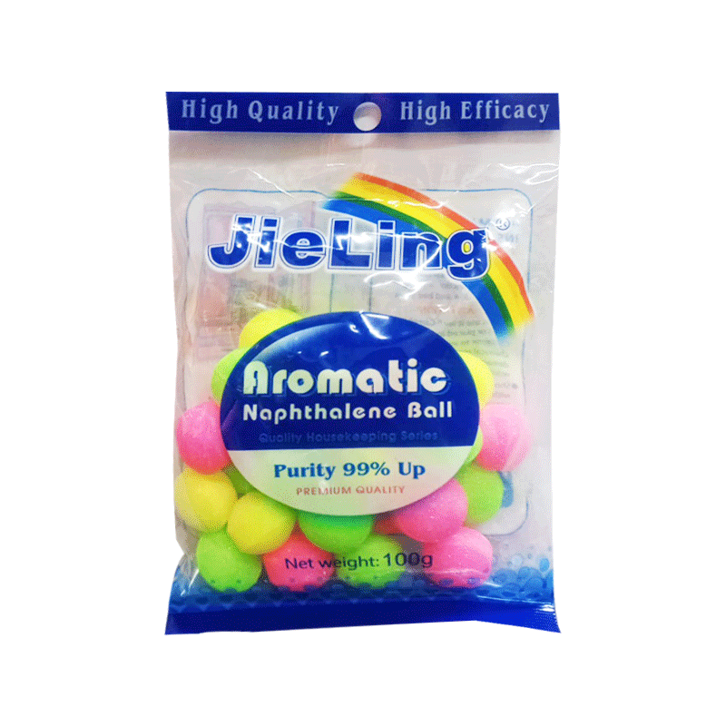 JIELING AROMATIC NAPHTHALENE BALL 100GM