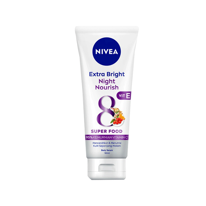NIVEA BODY SERUM NIGHT NOURISH TUBE 180ML