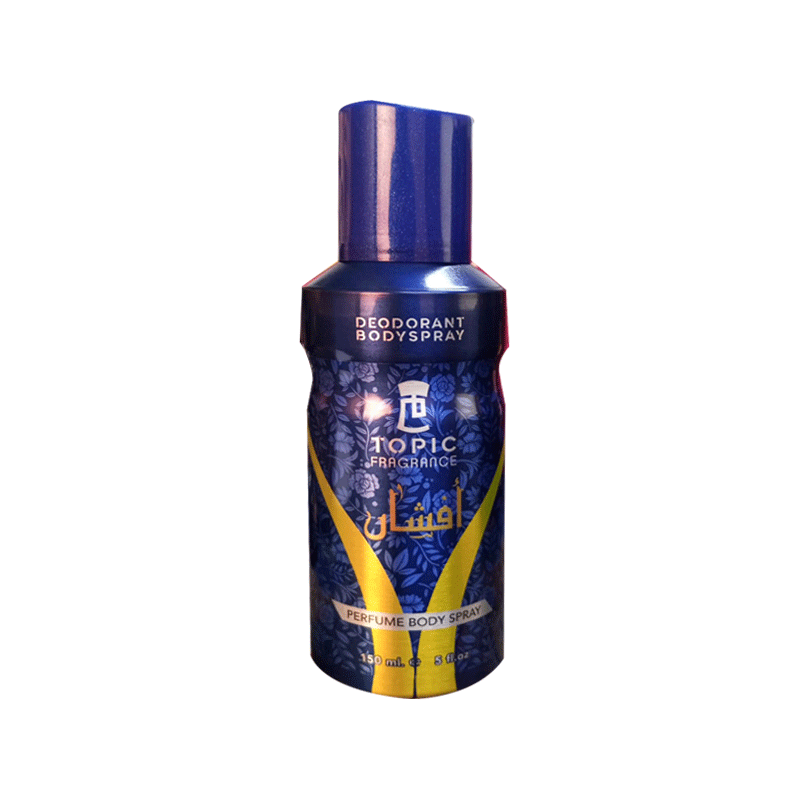 TOPIC BODY SPRAY AFSHAN 150ML