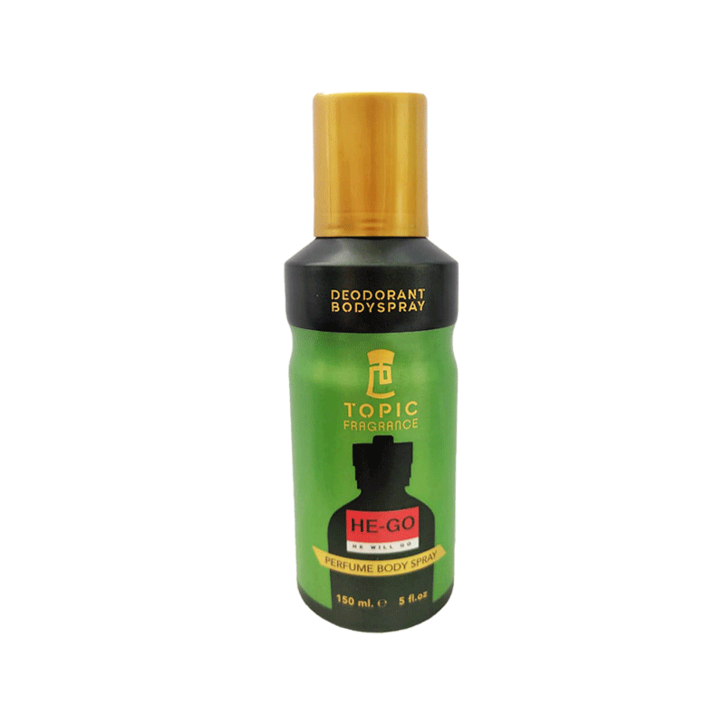 TOPIC BODY SPRAY HE-GO 150ML