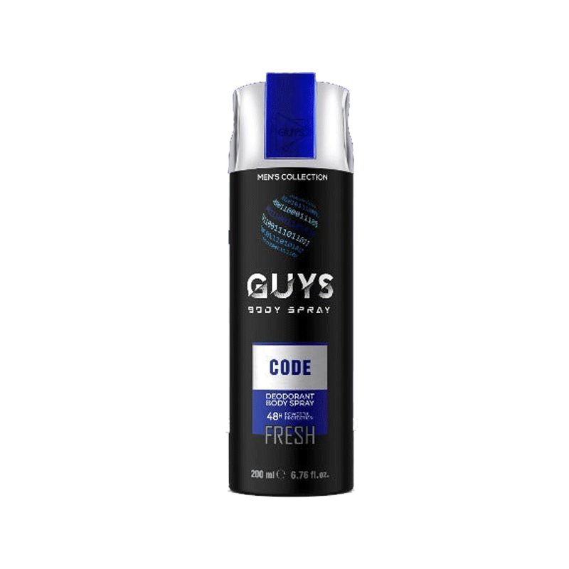GUYS BODY SPRAY CODE FRESH 200ML