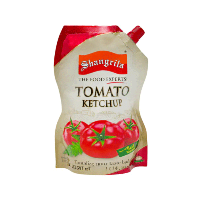 SHANGRILA TOMATO KETCHUP 400GM POUCH