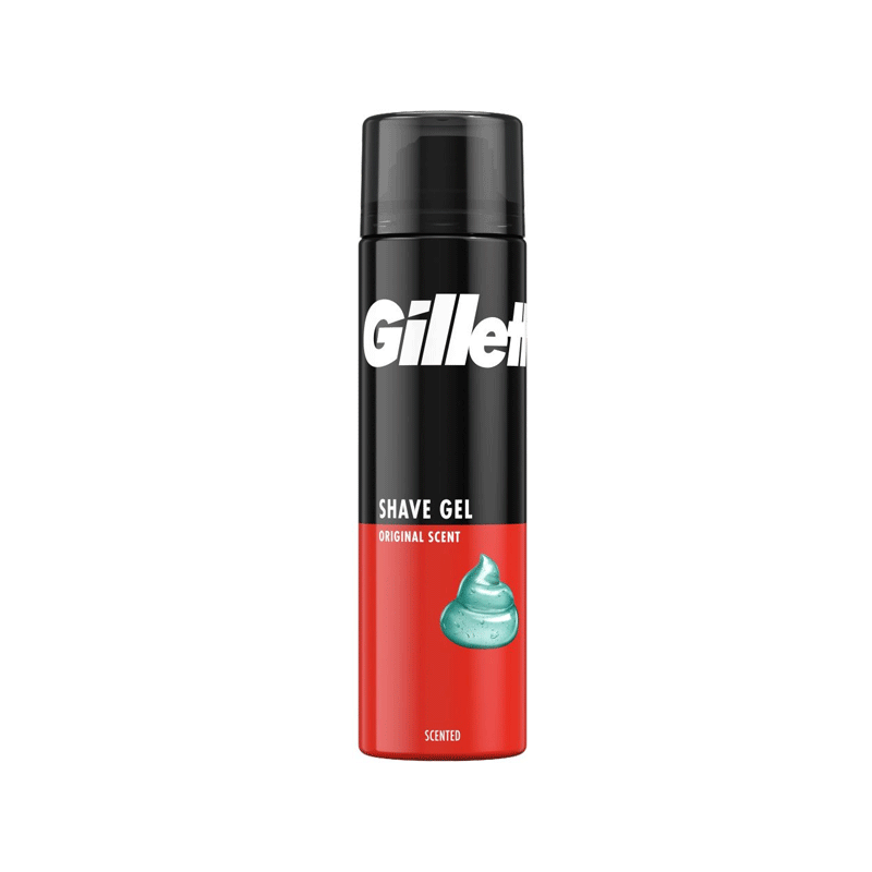 GILLETTE SHAVING GEL ORIGINAL SCENT 200ML GERMANY