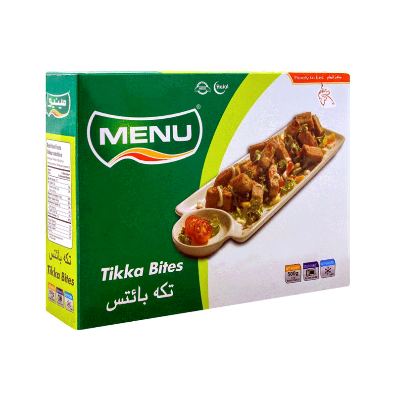 MENU TIKKA BITES 500GM