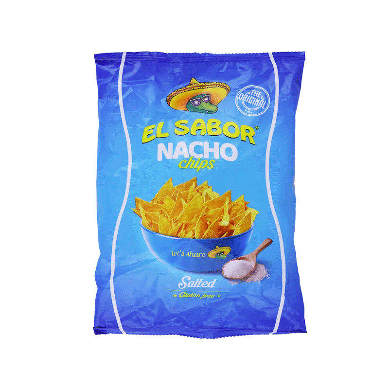 EL SABOR NACHO CHIPS SALT 100GM