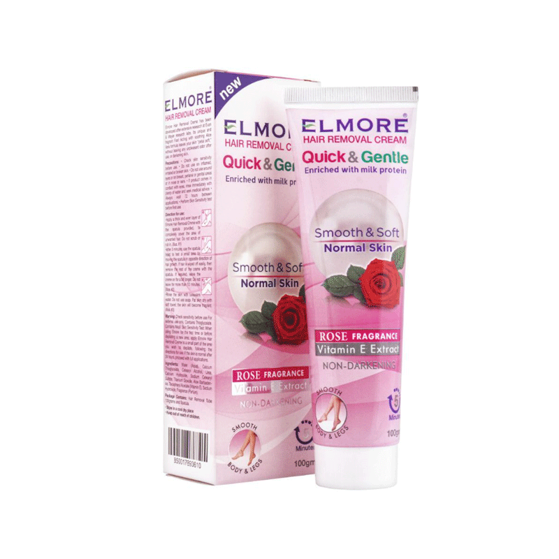 ELMORE ROSE HAIR REMOVAL CREAM 100GM