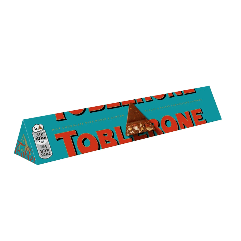 TOBLERONE CHOCOLATE CRUNCHY ALMOND 100GM
