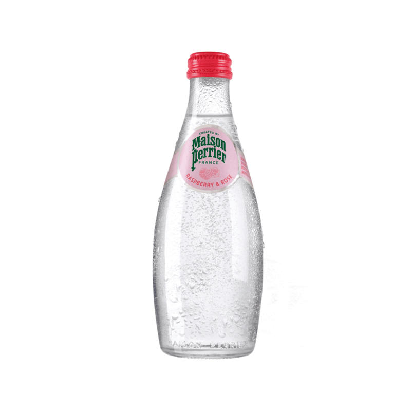 PERRIER FRANCE RASPBERRY&ROSE WATER 330ML